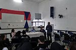 Mesa redonda com alunos do Colégio Antônio Peixoto